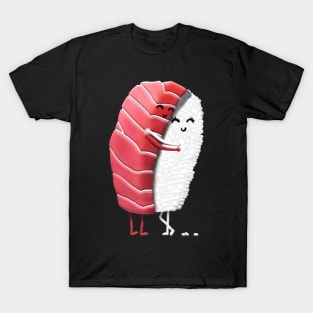 Sushi fall in Love - Japanese Romantic Inseparable T-Shirt